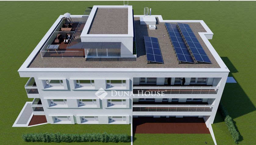 Új építésű 100 nm-es penthouse a Fészek lakóparkban
